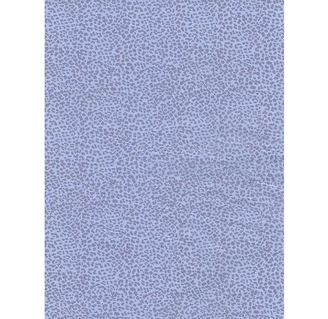 Decopatch papier lavendel/paars luipaardprint