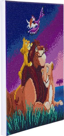 Crystal Art kit Disney Lion King Family (partial) 30 x 30 cm