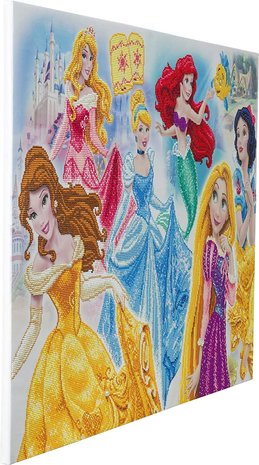 Crystal Art kit Disney Princess Medley (partial) 90 x 65 cm