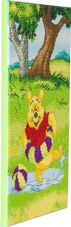 Crystal Art kit Disney Winnie Splashing (partial) 40 x 22 cm 