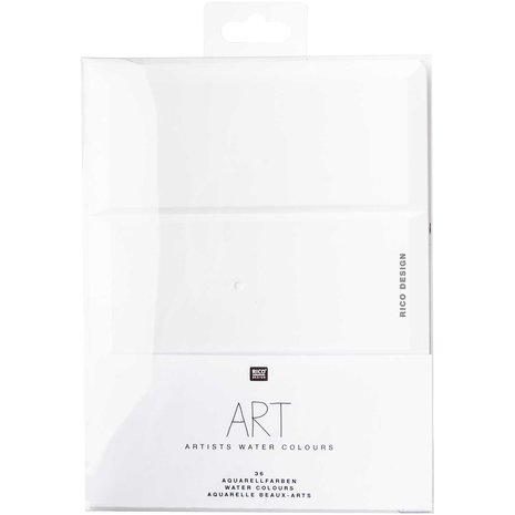 ART ARTISTS WATER COLOURS AQUARELVERF 36 KLEUREN