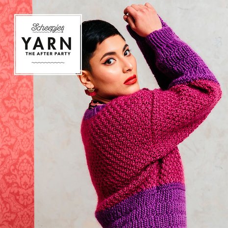 YARN THE AFTER PARTY NR.122 CRANBERRY FIZZ JUMPER NL