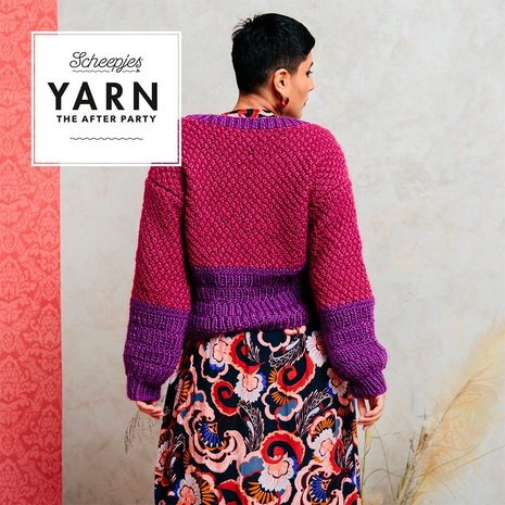 YARN THE AFTER PARTY NR.122 CRANBERRY FIZZ JUMPER NL