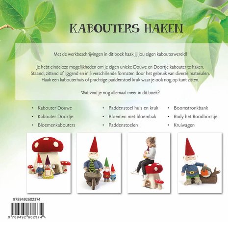 BOEK KABOUTERS HAKEN - ANJA TOONEN