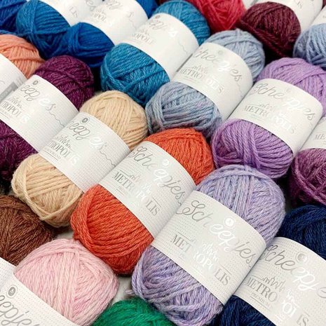 SCHEEPJES METROPOLIS COLOUR PACK 80 X 10 gram