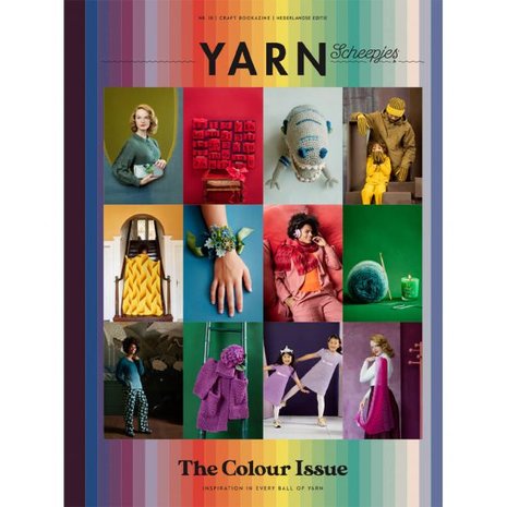 SCHEEPJES YARN BOOKAZINE 10 THE COLOUR ISSUE