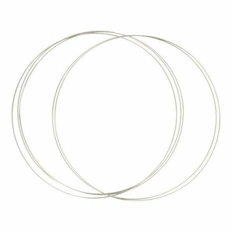 1x ring RVS 25 cm