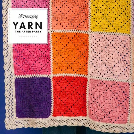 YARN THE AFTER PARTY NR.152 COLOUR SHUFFLE BLANKET NL