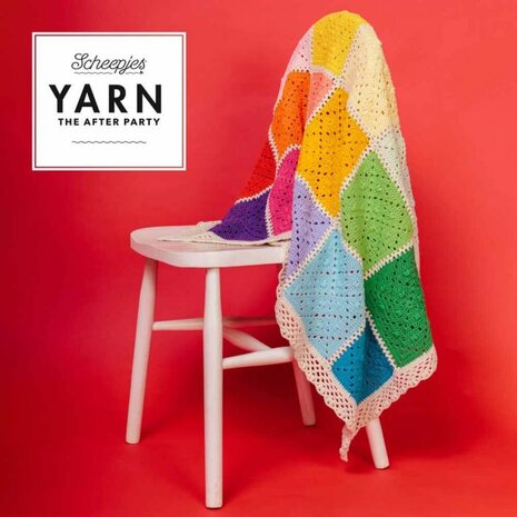 YARN THE AFTER PARTY NR.152 COLOUR SHUFFLE BLANKET NL