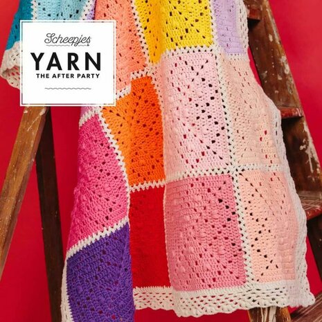 YARN THE AFTER PARTY NR.152 COLOUR SHUFFLE BLANKET NL