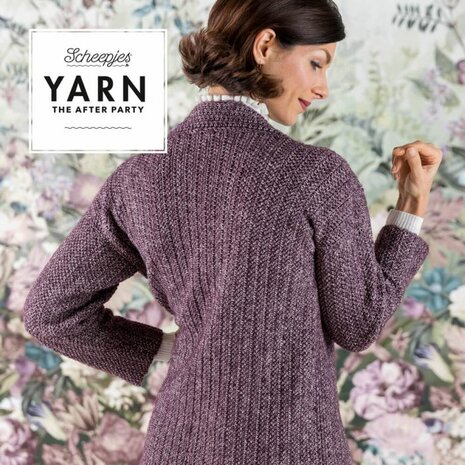 YARN THE AFTER PARTY NR.29 HERRINGBONE CARDIGAN NL