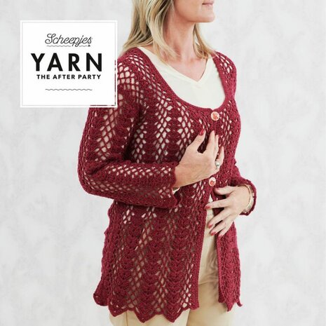 YARN THE AFTER PARTY NR.90 SUNFLARE CARDIGAN NL