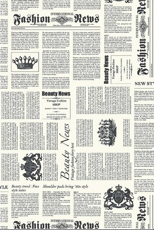Decopatch papier Engelse krant 
