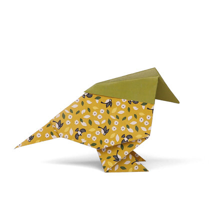 Origami papier Voorjaar , set met 3 maten 60 vel 70g - met motief