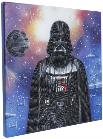 Crystal Art kit ® Star Wars DARTH VADER 30 x 30 cm diamond painting (partial)