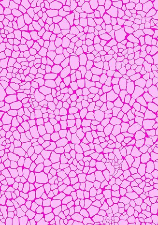 Decopatch papier roze mozaïk 