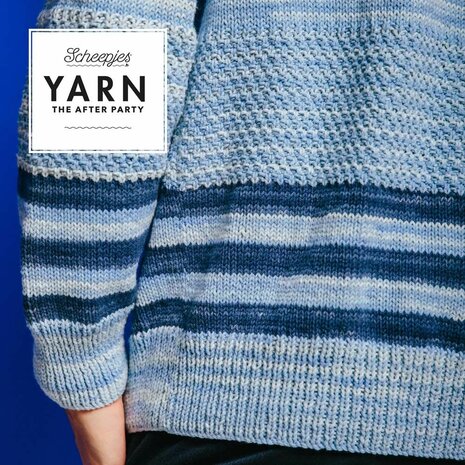 YARN THE AFTER PARTY NR.120 SEASCAPE CARDIGAN NL 