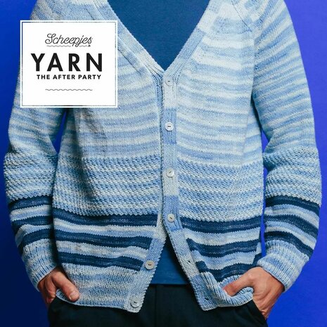 YARN THE AFTER PARTY NR.120 SEASCAPE CARDIGAN NL 