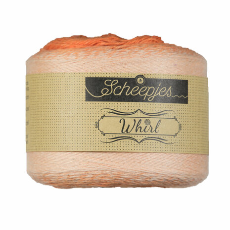 554 TANGERINE TAMBOURINE Scheepjes Whirl 1000 m.