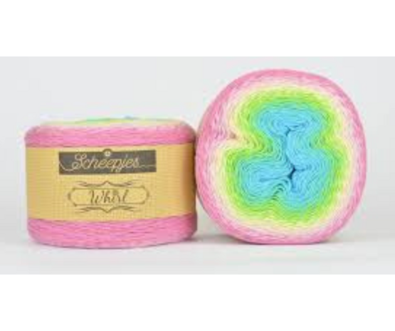 768 SHERBET RAINBOW Scheepjes Whirl 1000 m.