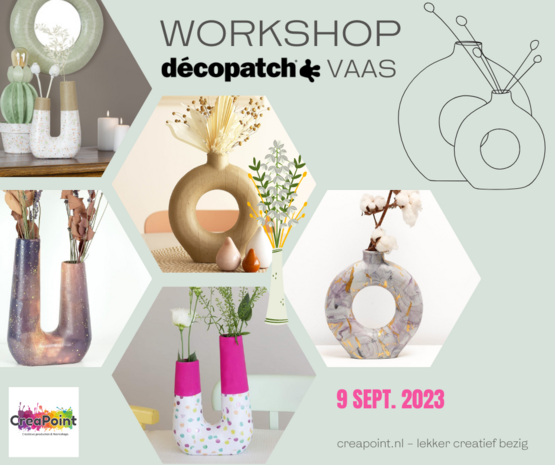 Workshop Decopatch Vaas Double of Vaas RIng