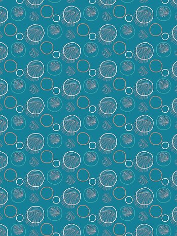 Decopatch papier Onderwater blauw