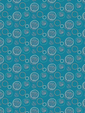 Decopatch papier Onderwater blauw