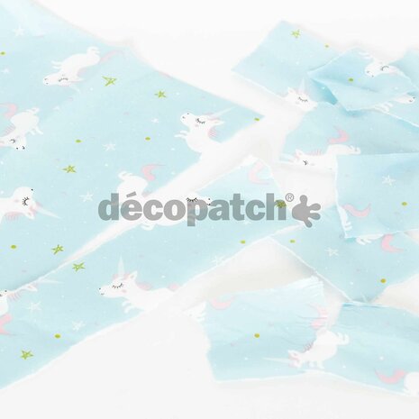 Decopatch papier Eenhoorn