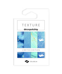 Set Texture Decopatch papier "Arctic Christmas" hotfoil Limited Edition 
