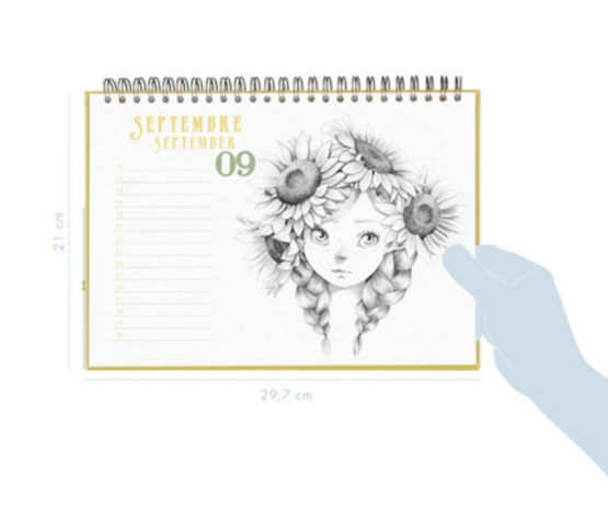 Coloriage Wild Eeuwigdurende kalender