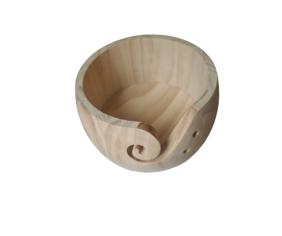 YARN BOWL GARENSCHAAL HOUT 