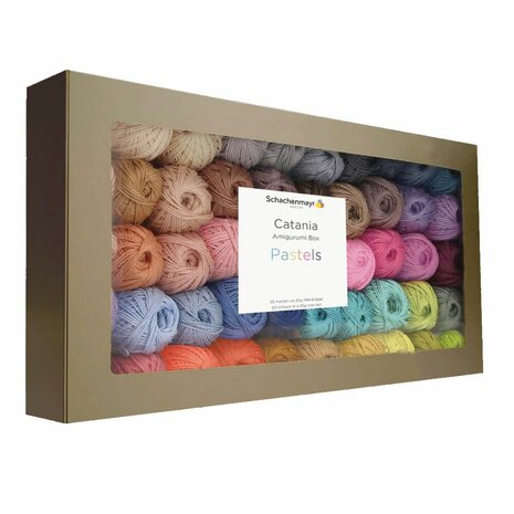 Catania Amigurumi box 50x20g Pastels