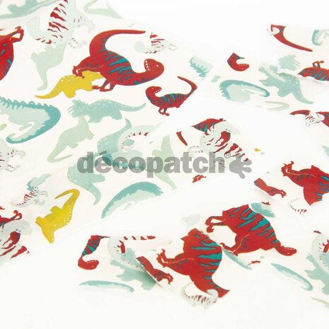 Decopatch papier Dinosaurus