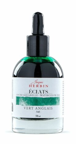  Herbin Eclats aquarel inkt ENGELS GROEN -545- Flesje 50ml