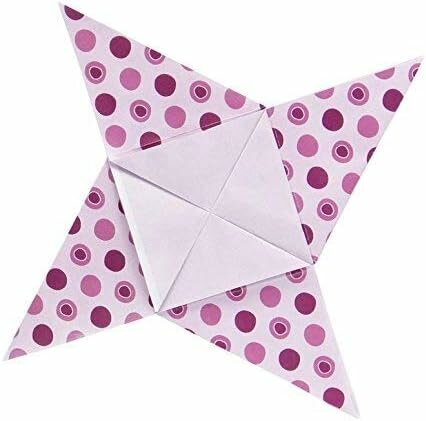 Origami Mini 12x12cm - ROZE met motief