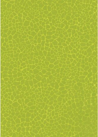 Decopatch papier limegroen mozaïk 