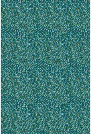 Texture Decopatch papier Waves BLAUW hotfoil