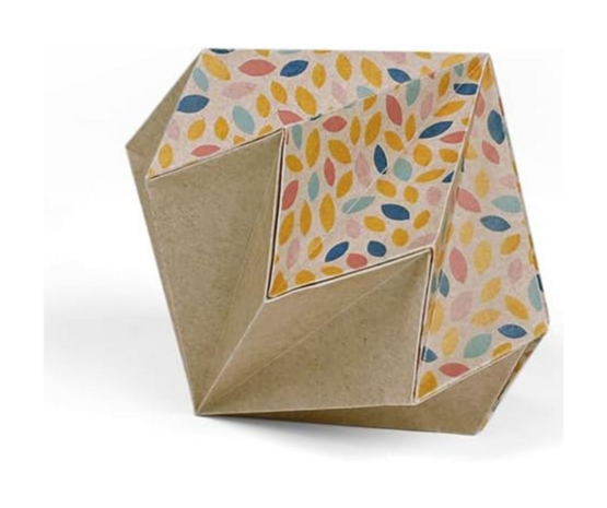 Origami papier Kraft Color, 60 vel 70g 15 x 15 cm - met motief