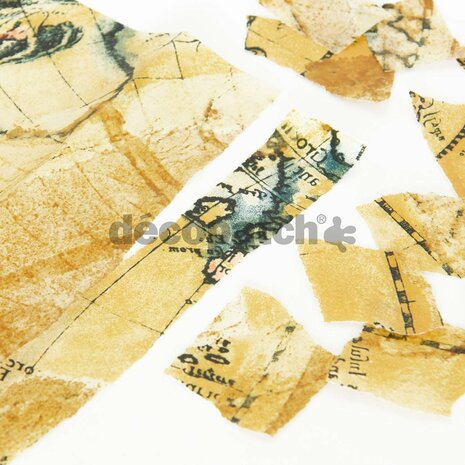 Decopatch papier Vintage Worldmap  