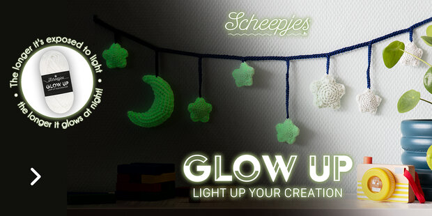 Scheepjes Glow Up -1001 Luminescent White