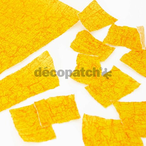 Decopatch papier kleursalvo geel 