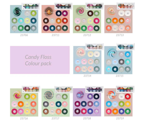 Scheepjes Candy Floss colour pack 10x20gr EARL GREY