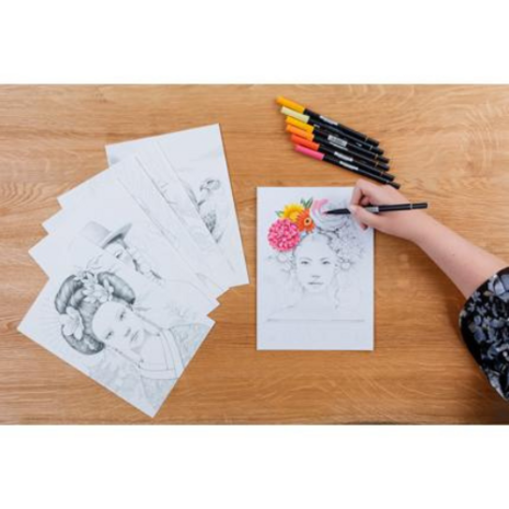 Odelia kleurboek volwassenen - thema women - 