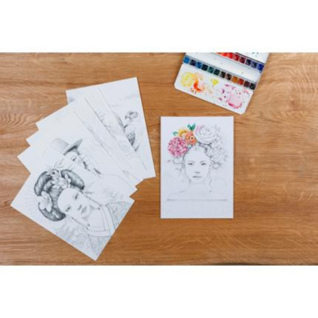 Odelia kleurboek volwassenen - thema women - 