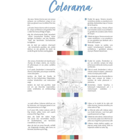 Odelia kleurboek volwassenen - thema cities - 