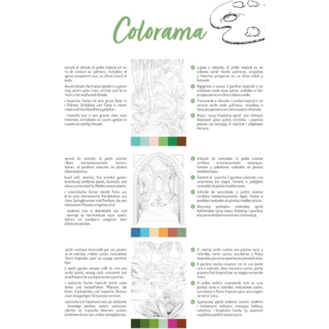 Odelia kleurboek volwassenen - thema gardens - 