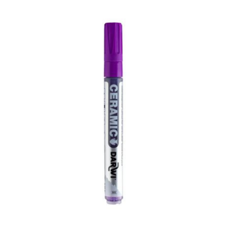 DARWI keramiek verfmarker – paars