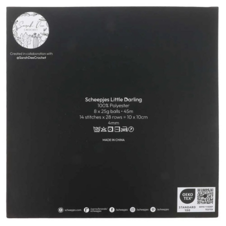 Scheepjes Litlle Darling colour pack – aqua crew 8 x 25g 