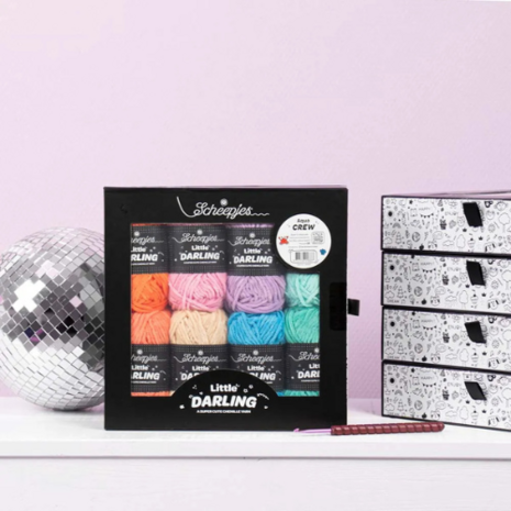 Scheepjes Litlle Darling colour pack – aqua crew 8 x 25g 