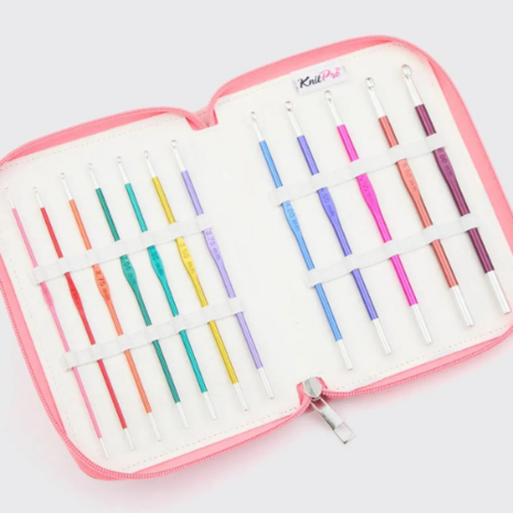 KnitPro Zing haaknaaldenset Grande – 12-delig